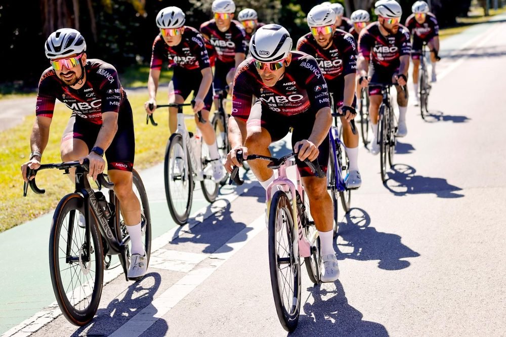 A1 BikeShop mobile bike repair team riding in Miami